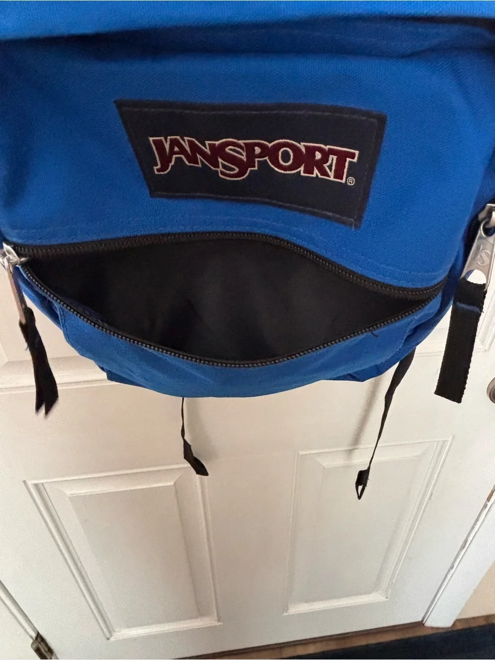 JanSport Big Student Backpack Blue Streak Large School College Laptop Bag